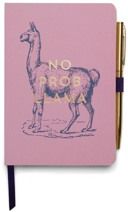 Notatnik z długopisem No Prob Llama
