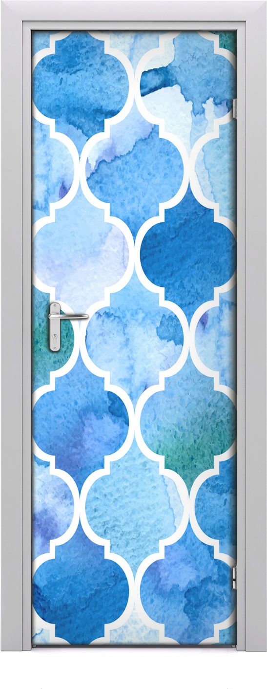 Tulup Fototapeta samoprzylepna na drzwi 75 x 205 cm marokański