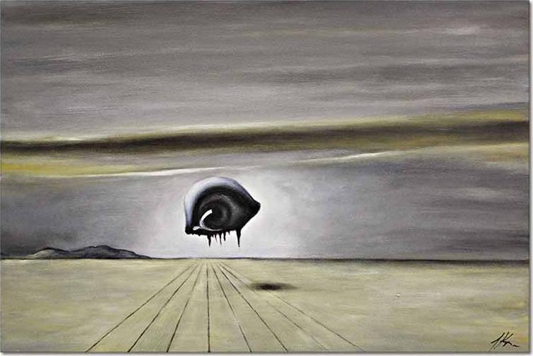 ART-POL Obraz olejny ręcznie malowany 60x90cm Salvador Dali kopia