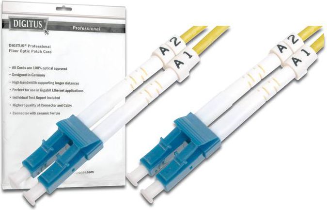 Digitus Patchcord światłowodowy LC/LC,10m (DK-2933-10)