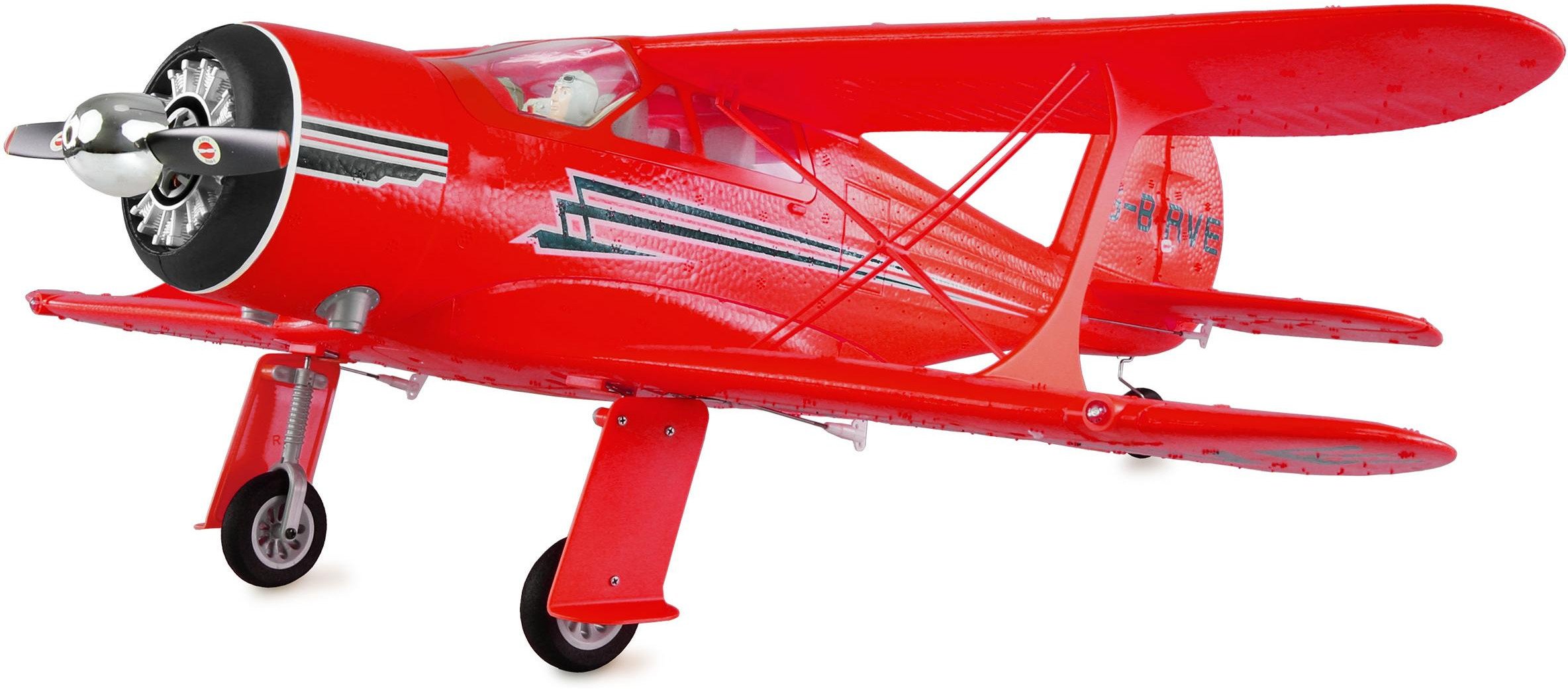 Amewi AMXFlight Beech D17s Doppeldecker 3D/6G RTF rot / Gyro