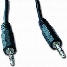 Kabel PremiumCord Jack 3.5mm - Jack 3.5mm 2m czarny (kjackmm2)