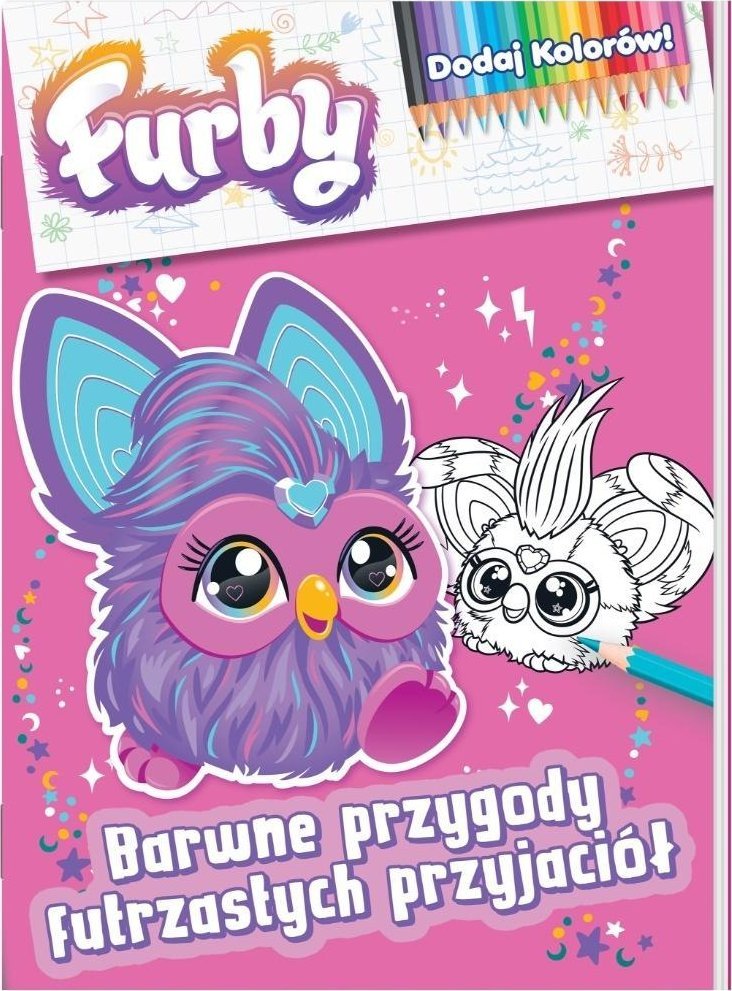 Media Service Zawada Furby. Dodaj kolorów. Barwne przygody..