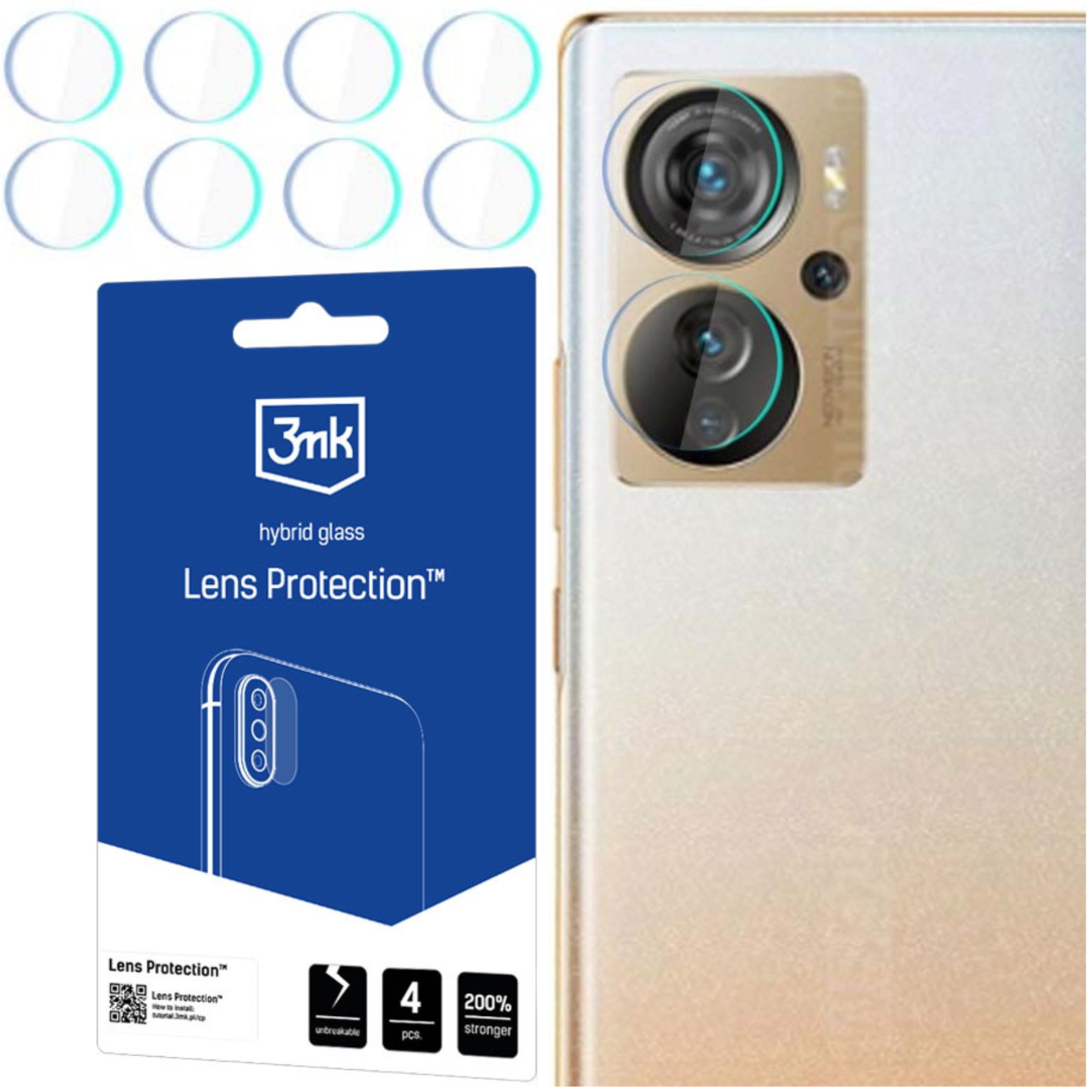 ZTE AXON 40 PRO - 3MK LENS PROTECTION