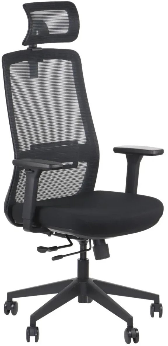 Fotel biurowy WISTER czarny STEMA