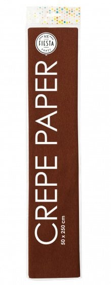 Party Deco Papier crepe Brązowy