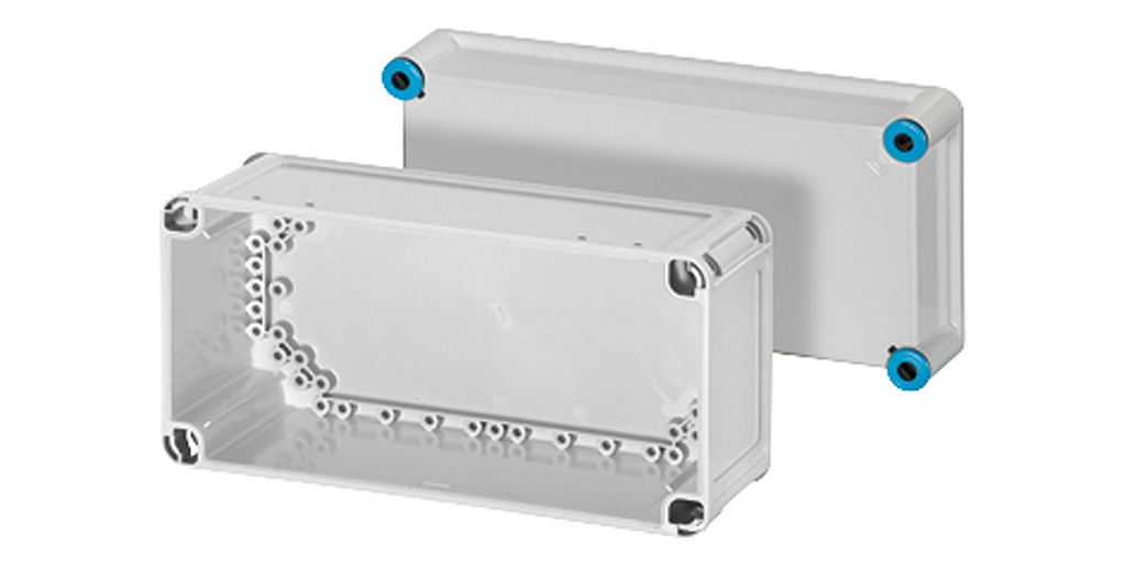 Hensel Obudowa bez przetłoczeń 300x150x170mm pokrywa szara - K0101