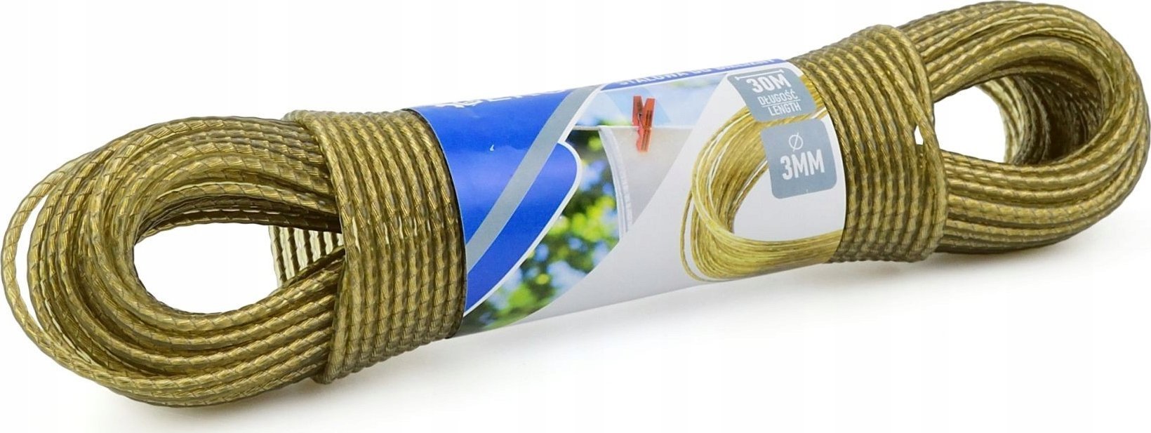Geko Linka stalowa do bielizny 3mm x 30m (24)