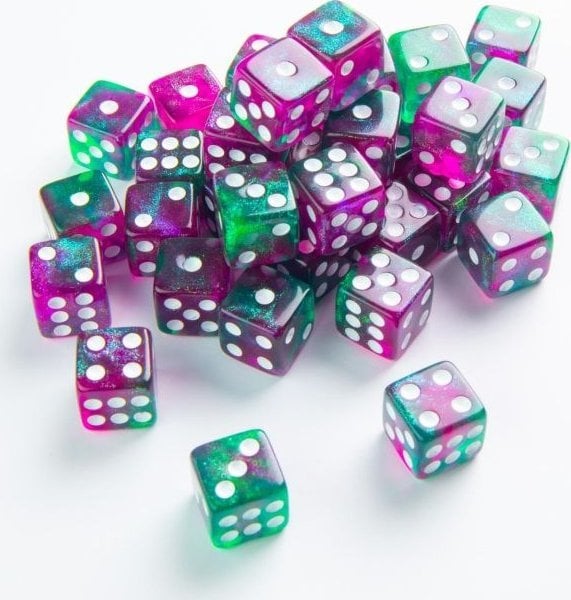 Gamegenic Gamegenic: Galaxy Series - D6 Dice Set (12 mm) - Aurora