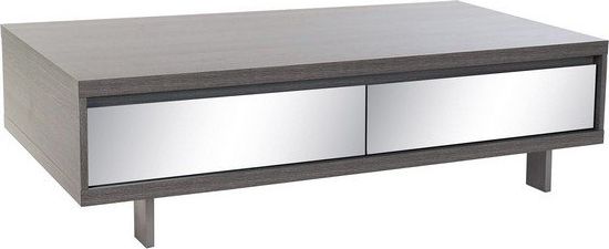 Dekodonia Stolik Dekodonia WING Stal Melamina Lustro (140 x 70 x 40 cm)