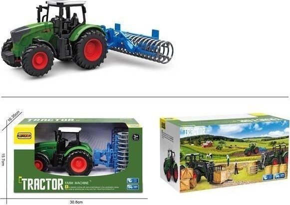 TRAKTOR Z MASZYNĄ ROLNICZĄ