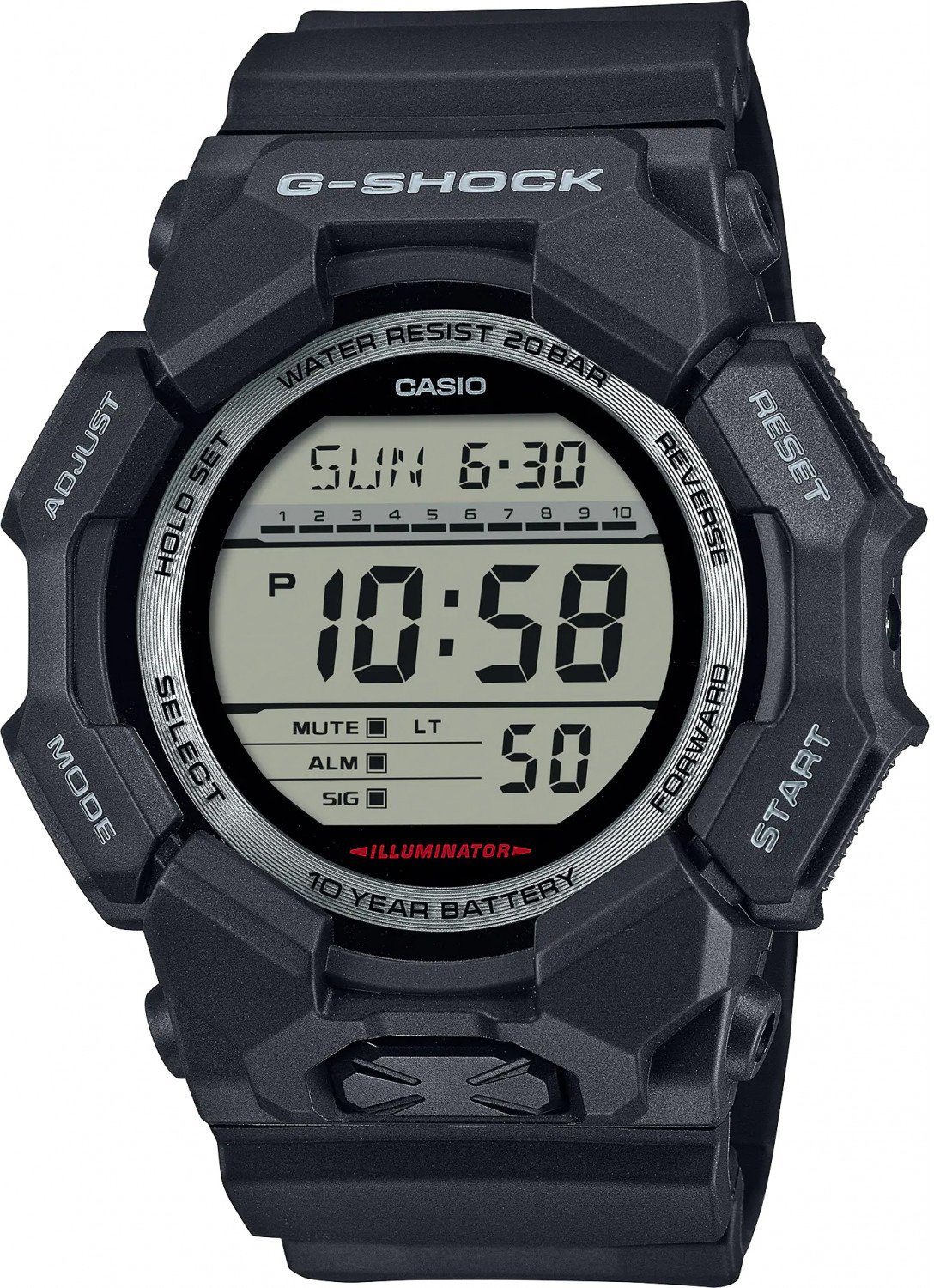 Casio G-Shock GD-010-1A1ER 200m czarny