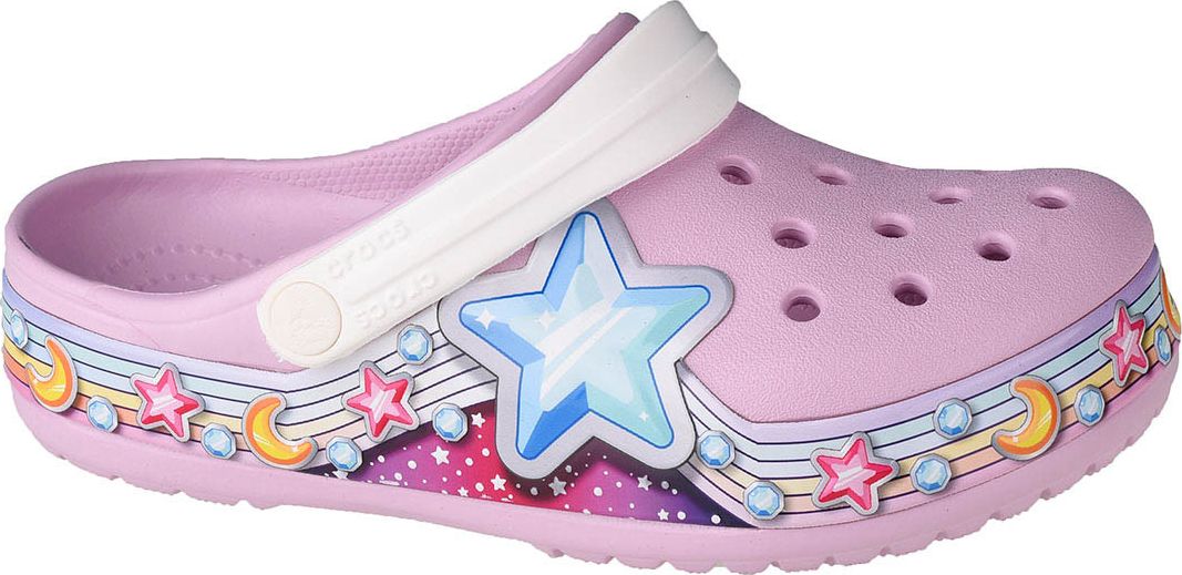 Crocs Crocs Fun Lab Star Band Clog 207075-6GD 22/23 Różowe