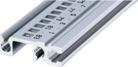 SCHROFF Tylna szyna pozioma SCHROFF typu H-ST, do dużych obciążeń, standardowa, 84 KM