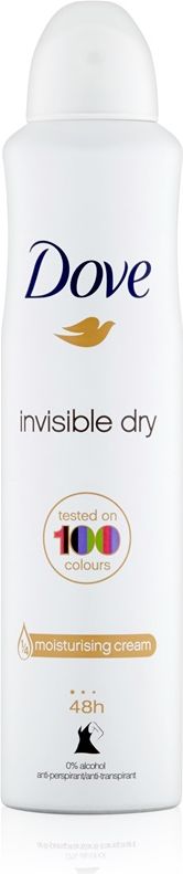 Dove Invisible Dry Anti-Perspirant 48h Clean Touch Dezodorant w spray'u 250 ml
