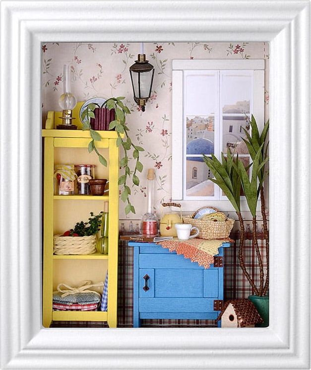 Habarri Miniaturowy domek - Ciepły świt