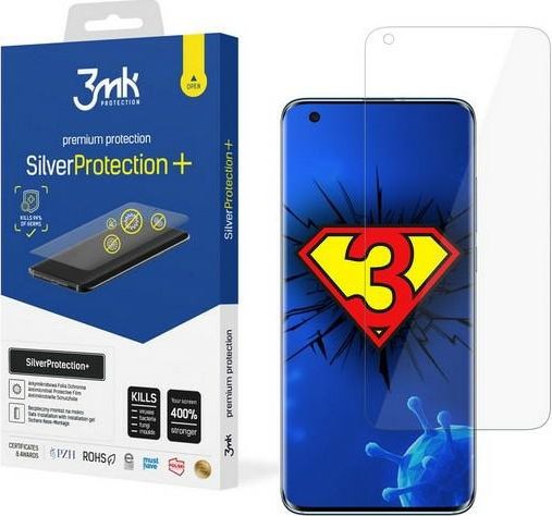 3MK 3MK Silver Protect+ Xiaomi Mi 10 Folia Antymikrobowa montowana na mokro