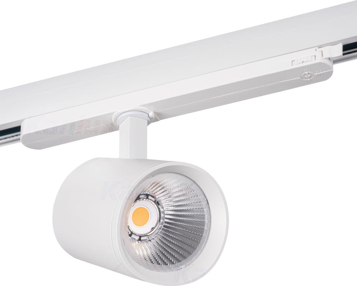 Kanlux Projektor szynowy LED 30W 3000lm 4000K 220-240V IP20 ATL1 30W-940-S6-W biały 33136