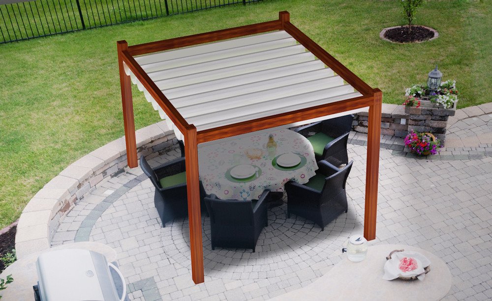 Roleta rzymska pozioma premium Decor 2,5x4 - Biały