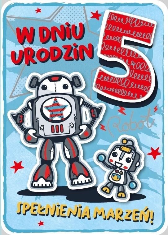 Armin Style Karnet Urodziny 5 GM-691