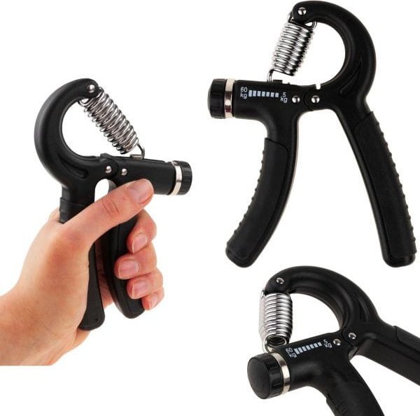 zakupytv.net ŚCISKACZ DO RĄK ĆWICZEŃ DŁONI Z REGULACJĄ 5-60kg