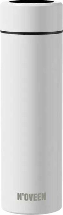 Noveen Butelka termiczna NOVEEN LED 480 ml TB2311 White Mat