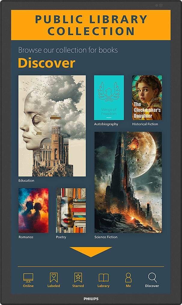 Philips 3000 series 43BDL3751T/00 signage display Interaktywny płaski panel 108 cm (42.5") LCD Wi-Fi 450 cd/m² 4K Ultra HD Czarny Ekran dotykowy Proce