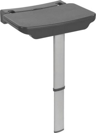 Wenko siedzisko prysznicowe Secura 30,5 x 37 cm polipropylenowy antracyt