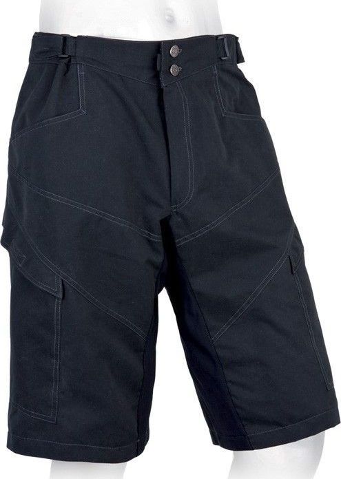 Accent Szorty z wypinanymi majtkami Tanger czarne XXL