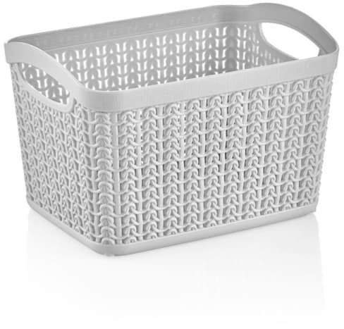 BASKET 6.6L KNIT M-083 ICE GRAY