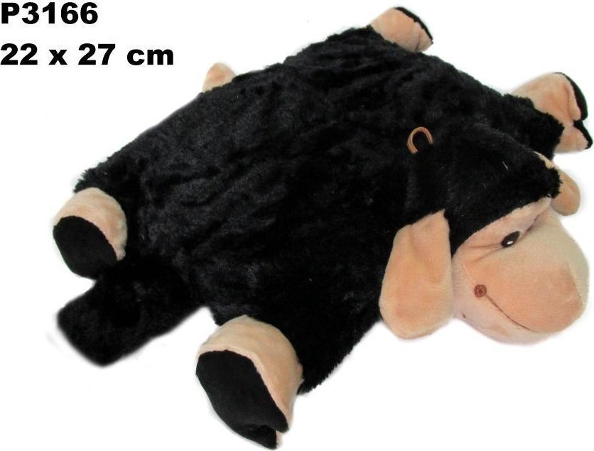 Poduszka owca czarna 22x27cm