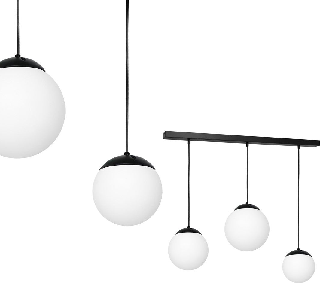 Lampa wisząca Milagro Nowoczesna lampa wisząca do jadalni Milagro LIMA kule MLP6524