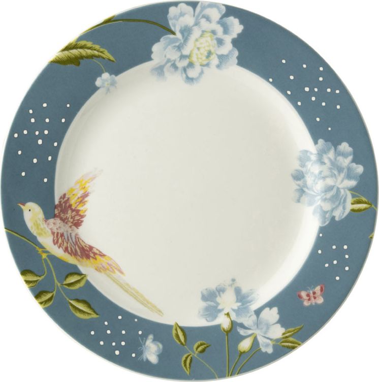 Laura Ashley Laura Ashley Heritage 18cm talerz porcelanowy W180436 Seaspray Uni