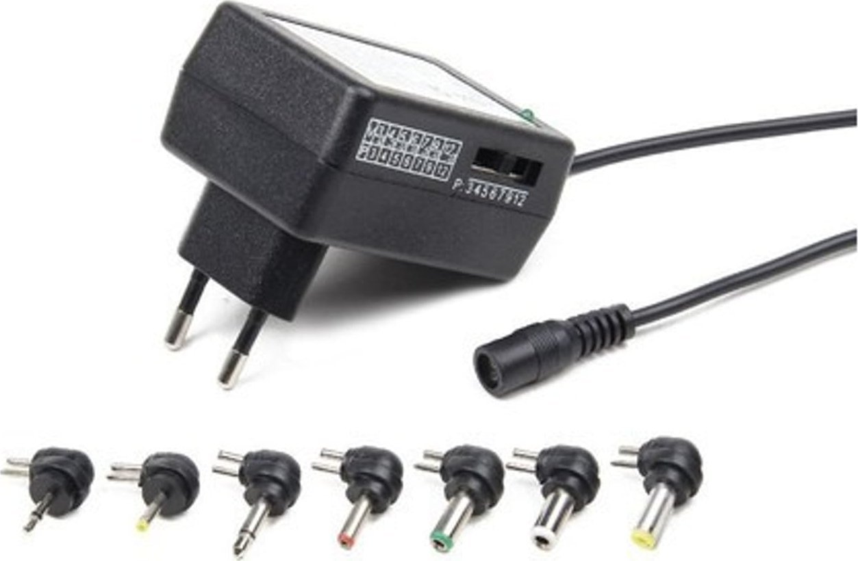 Zasilacz do laptopa Gembird Zasilacz uniwersalny 12W regulowany 3-12V