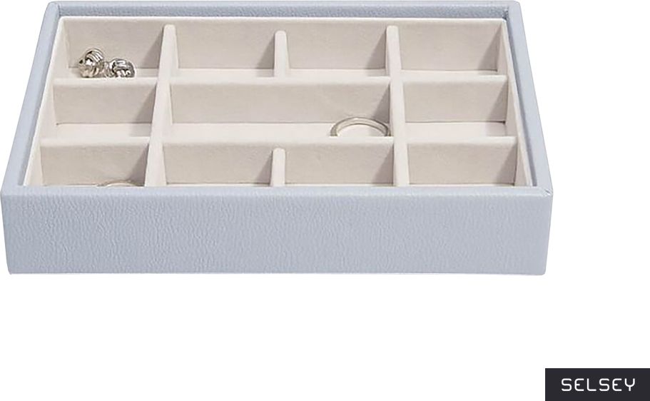 Selsey SELSEY Szkatułka na biżuterię Pebble Mini Trinket Layer lawendowa