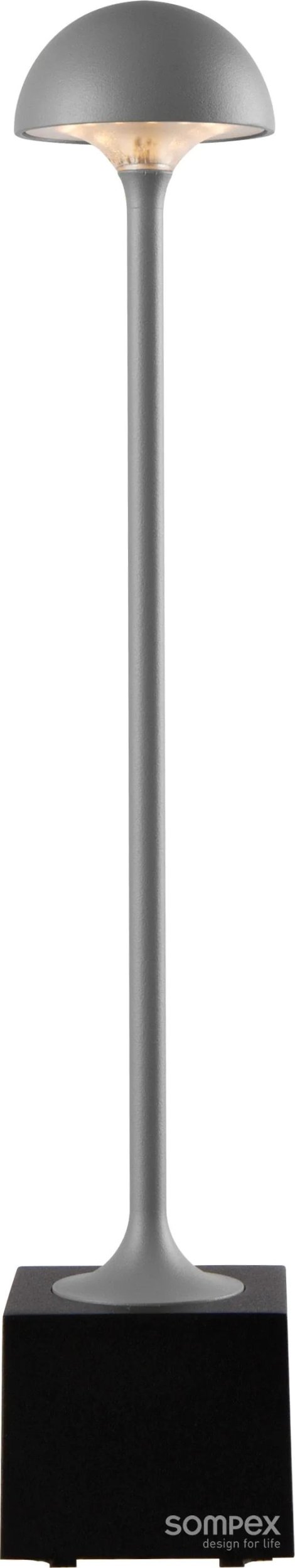 Sompex Sompex FLORA grey Battery-operated Outdoor Light