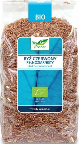 Bio Planet RYŻ CZERWONY PEŁNOZIARNISTY BIO 1 kg - BIO PLANET