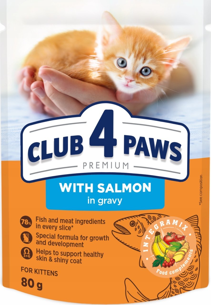 Synteza Premium z łososiem 80g