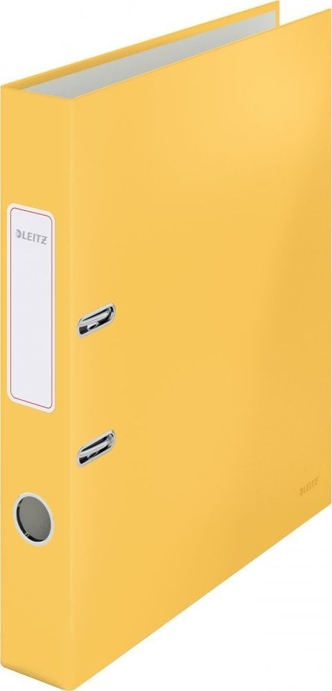 Segregator Leitz Segregator Leitz 180° Cosy Soft Touch A4/50mm żółty, ŻÓŁTY