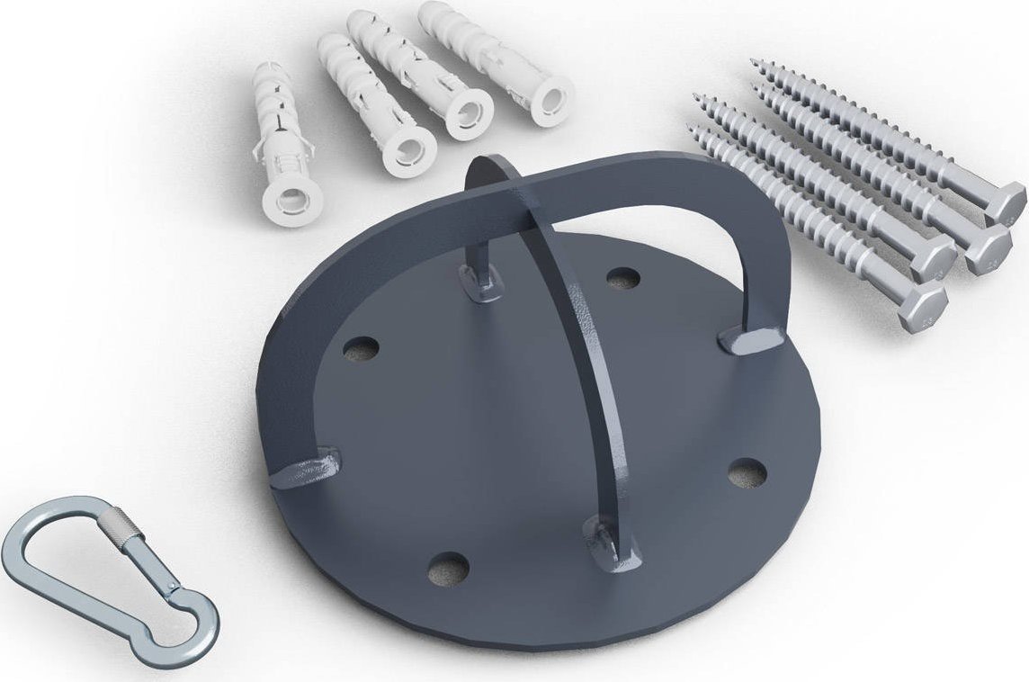 K-Sport Wzmocnione mocowanie sufitowe do taśm gum worka bokserskiego K-SPORT KSH006/3