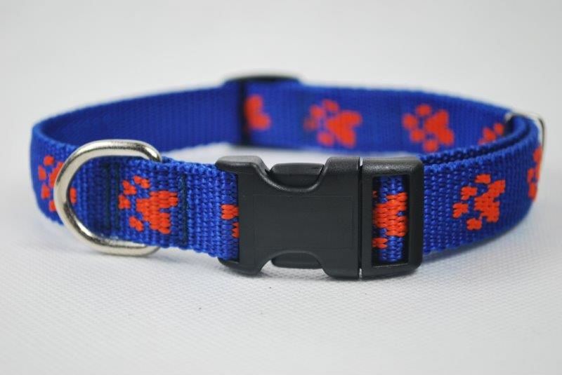 Chaba OBROŻA TAŚMA REG ŁAPKI 25 NIEBIESKO/POMARAŃCZOWA