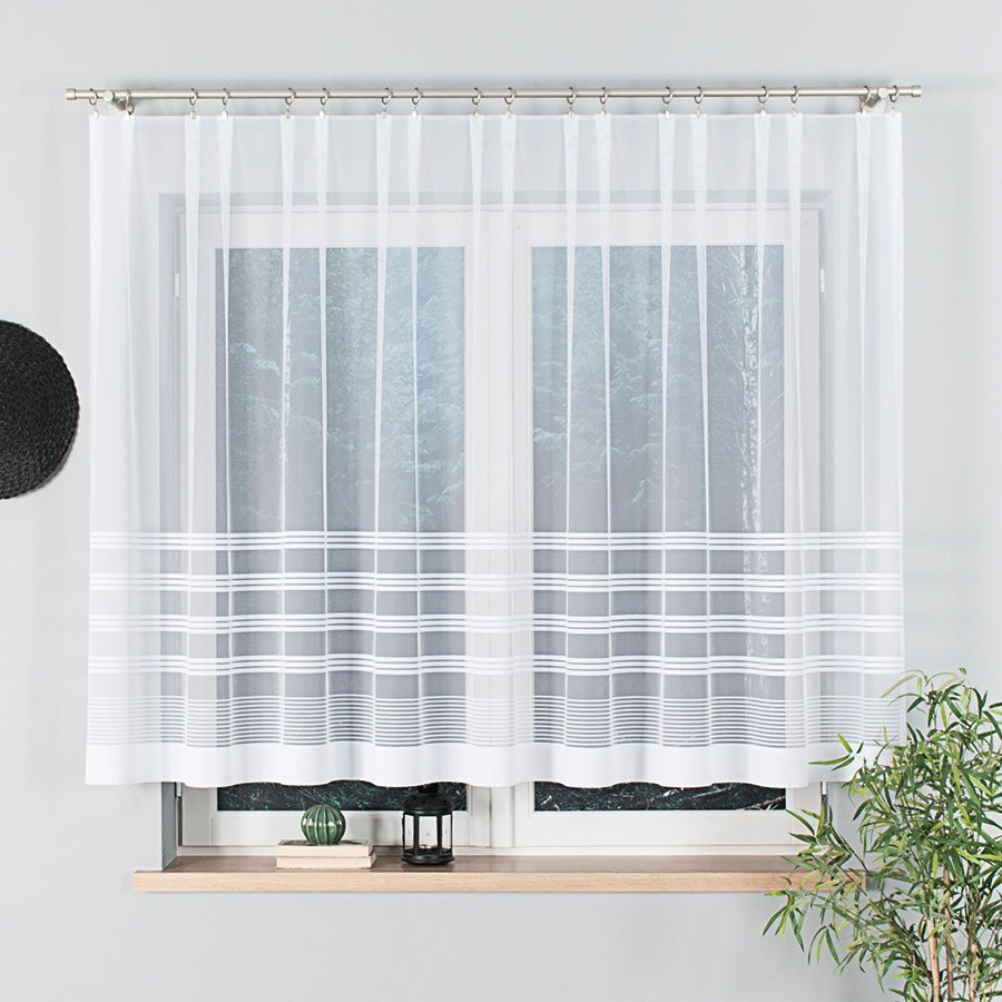 Markizeta Firanka gotowa żakardowa BALBINA 000325-001 300x140