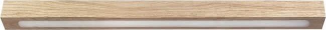 Lampa sufitowa Sigma Plafon listwa FUTURA WOOD LUX sufitowa LED 12W 3000K do jadalni dąb