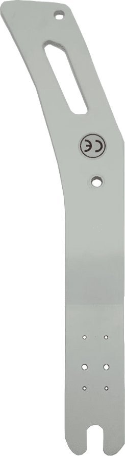 MONORIM Pionowy biały prawy wahacz (ramię) do przedniego zawieszenia Monorim M0 / M1 / ME