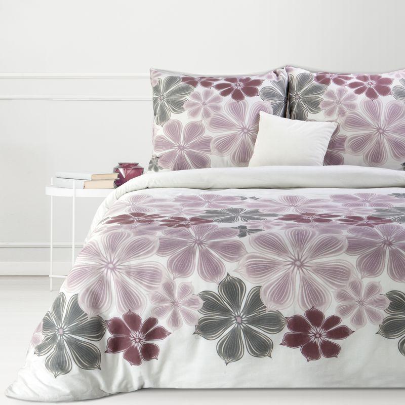 Eurofirany KOMPLET POŚCIELI BAWEŁNIANEJ SONIA 10 220X200 CM, 2 SZT. 70X80 CM WIELOKOLOROWY