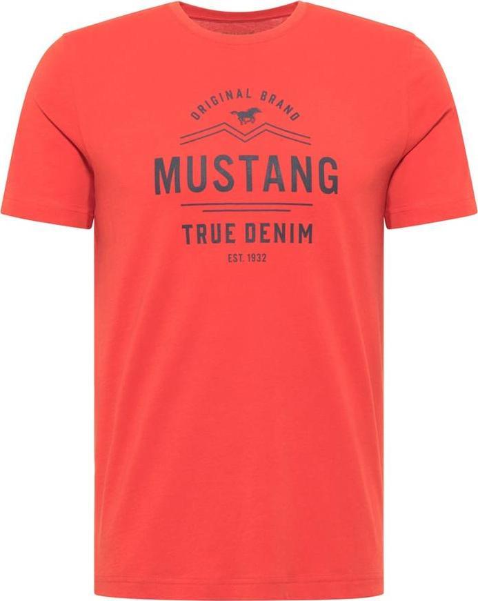 Mustang Mustang męska koszulka t-shirt Aron C Print 1012119 7121 XL
