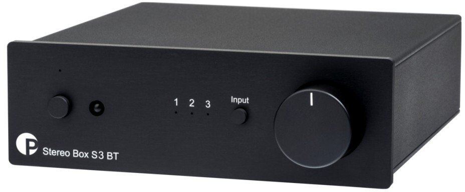 Pro-Ject Audio Systems Stereo Box S3 BT czarny - zintegrowany wzmacniacz