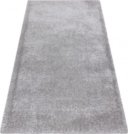 Dywany Łuszczów Dywan FLUFFY shaggy srebrny, 180x270 cm
