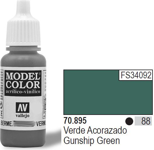 Vallejo Farba Nr88 Gunship Green 17ml - 70895