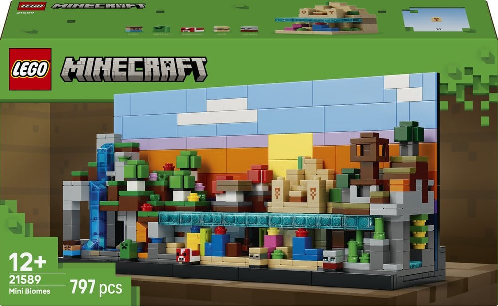 LEGO Minecraft Minibiomy (21589)